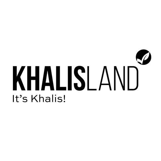 khalis land organic honey logo